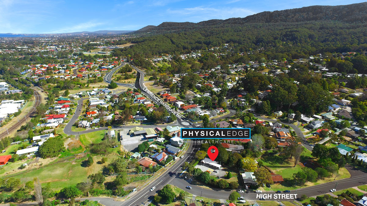 Aerial view of Physical Edge Healthcare Thirroul